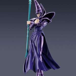 Yu-gi-oh! S.h. Monsterarts Action Figura Dark Magician 19 Cm Bandai Tamashii Nations