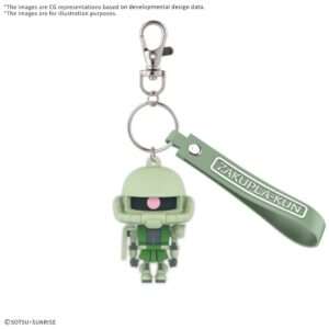 Zakuplakun 3d Rubber Mascot Portachiavi Model Kit Bandai Model Kit Gunpla