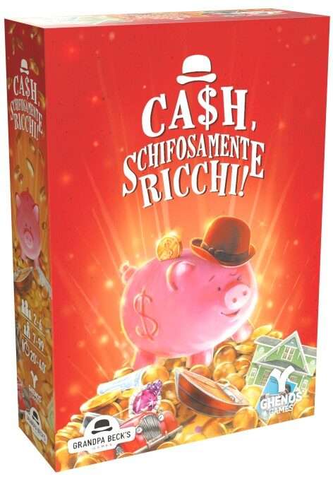 Cash Schifosamente Ricchi Italiano Gioco da Tavolo Dv Giochi