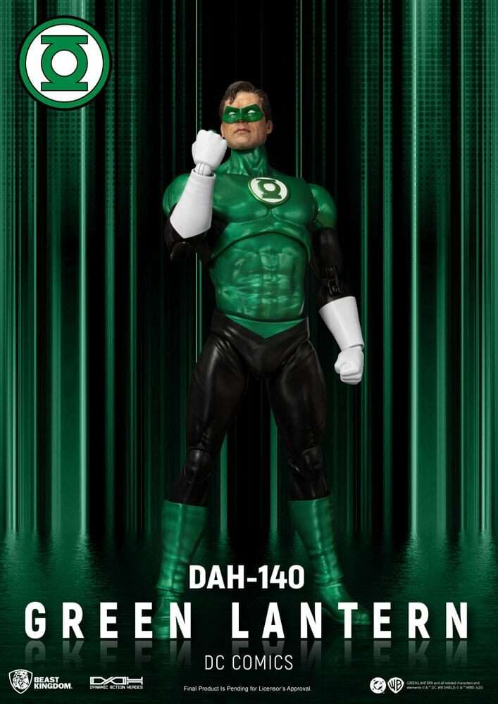 Dc Comics Action Figura Green Lantern 20 Cm Beast Kingdom Toys