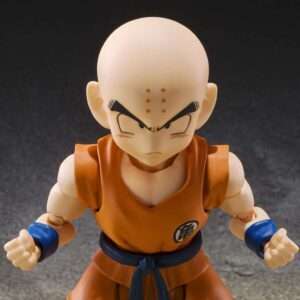 Dragon Ball Krillin Son Goku Old Fri Shf Action Figura Bandai