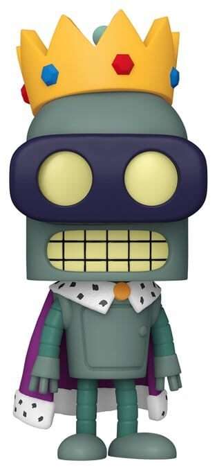 Futurama Pop! Animation Vinile Figura Super King Bender 9 Cm Funko