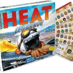 Heat : Leggende Espansione Gioco da Tavolo (ITA) - Asmodee