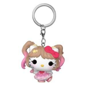 Hello Kitty E Friends Pop! Vinile Portachiavis 4 Cm Hello Kitty (k-pop Outfit) Funko