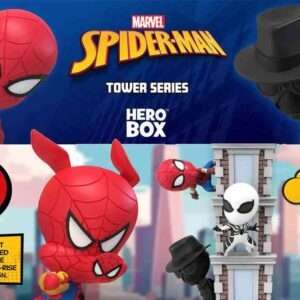 HERO BOX SPIDERMAN TOWER SERIES (6) Mini Figura Yume