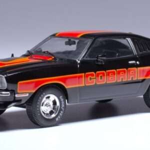 IXO MODEL CLC599 FORD MUSTANG II COBRA 1977 BLACK 1:43 Modellino