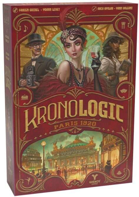 Kronologic - Paris 1920 Gioco da Tavolo (ITA) - Ghenos Games