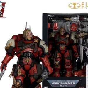 Mcfarlane Elite 7inch Warhammer 4000 Dawn Of War 4 Captain  Cyrus In Phobos Armor Action Figura Action Figura Mcfarlane Toys
