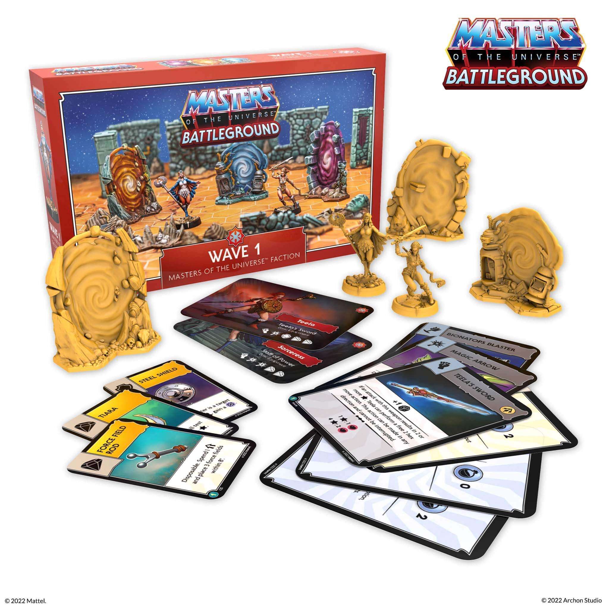 MOTU-BATTLEG.W1 MASTERS OT UNIVERSE ENG GIOCO DA TAVOLO Archon Studio