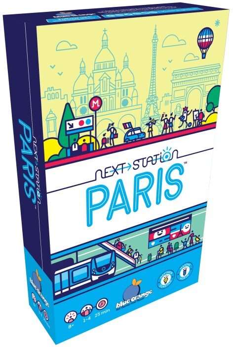 Next Station: Parigi - Gioco da Tavolo Blue Orange