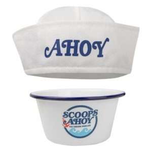 Stranger Things Ice Cream Ciotola Con Sailor Cappello Scoops Ahoy Cinereplicas