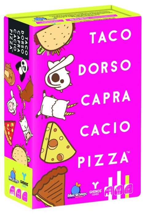 Taco Dorso Capra Cacio Pizza (ITA) Gioco Da Tavolo 8+ DV Giochi