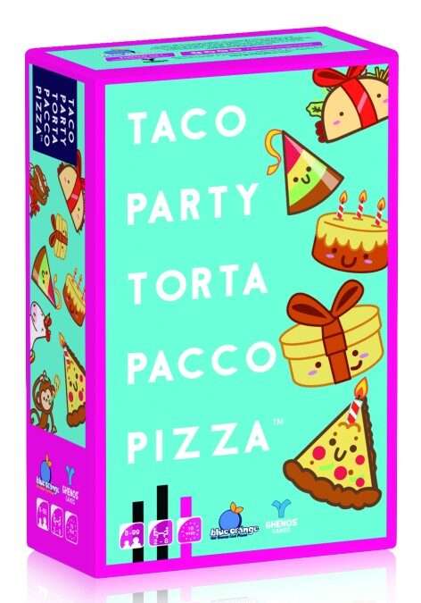 Taco Party Torta Pacco Pizza (ITA) Gioco Da Tavolo 8+ DV Giochi
