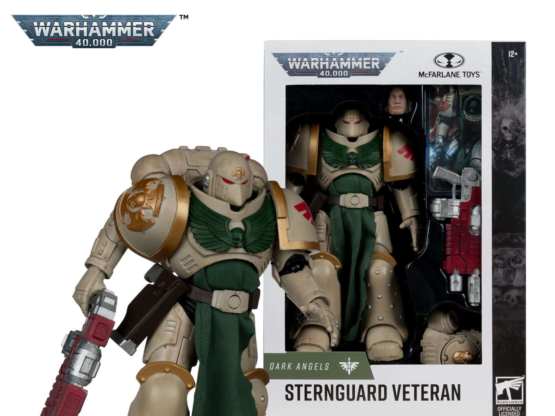 Warhammer 40000 7inch Wv12 Sternguard Veteran Space Marine Action Figura Action Figura Mcfarlane Toys 2025