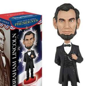 ABRAHAM LINCOLN V2 BOBBLEHEAD Bobble Head ROYAL BOBBLE