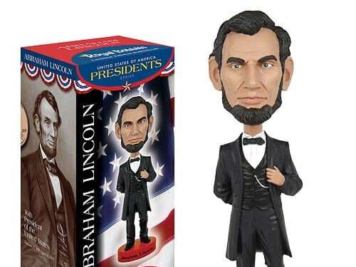 ABRAHAM LINCOLN V2 BOBBLEHEAD Bobble Head ROYAL BOBBLE