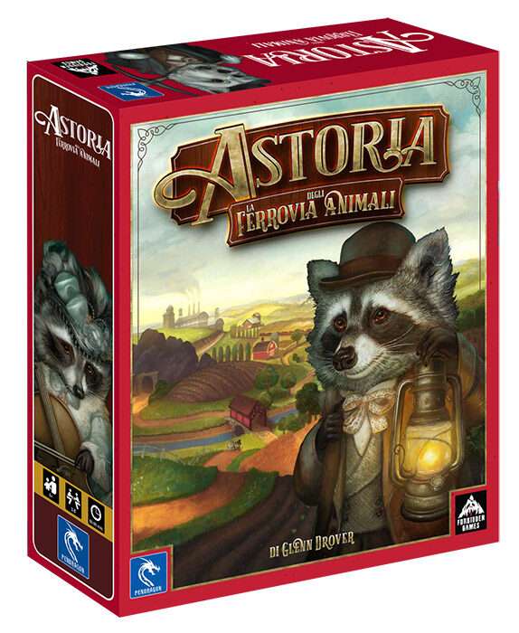 Astoria - La Ferrovia degli Animali Gioco da Tavolo Asmodee