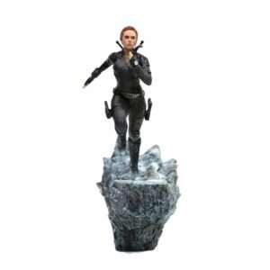 Avengers Endgame BDS Statua Figura Black Widow 21cm Iron Studio - Prodotto e Scatola Rovinata