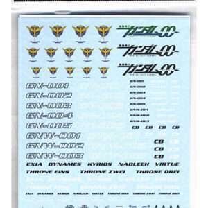 GUNDAM MODEL KIT DECAL 46 OO MULTI 1 GD46 ACCESSORI BANDAI