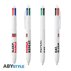 BESPOKE - Eat Sleep Manga Rep. - Stylo BIC 4 couleurs - Indep ONLY