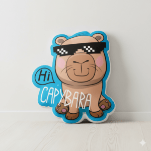 Capybara 3d Cuscino