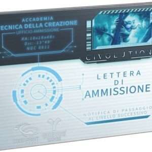 Civolution - Lettera di ammissione