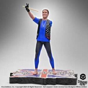 Def Leppard Rock Iconz Statua Rick Allen 24 Cm Knucklebonz