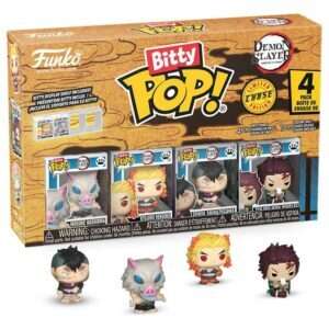 Demon Slayer: Kimetsu No Yaiba Bitty Pop! Vinile Figura 4-pack Inosuke 2,5 Cm Funko