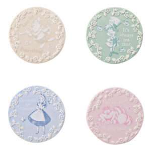 Disney Alice In Wonderland Set Di 4 Sottobicchieri Widdop & Co