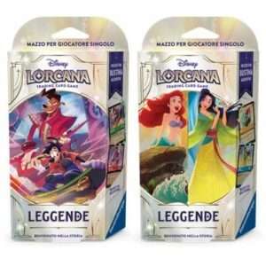 Disney Lorcana Leggende Starter Deck Bundle (ITA) Ravensburger