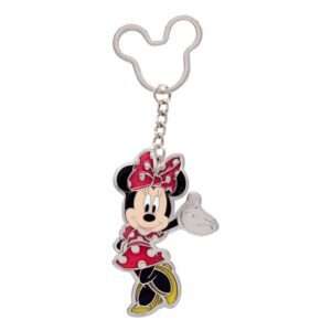 Disney Metal Portachiavi Minnie Con Figure Int.