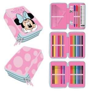 Disney Minnie triple pencil case CerdÁ