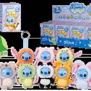 DISNEY YUYUS STITCH BAG CLIP BLIND BOX (8) Moschettone SIMBA
