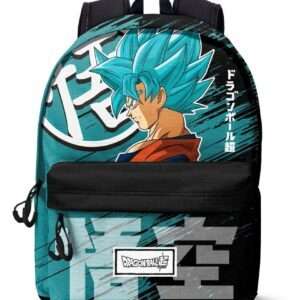 Dragon Ball Ventaglio Hs Zaino 3.0 Saiyajin Blue Karactermania