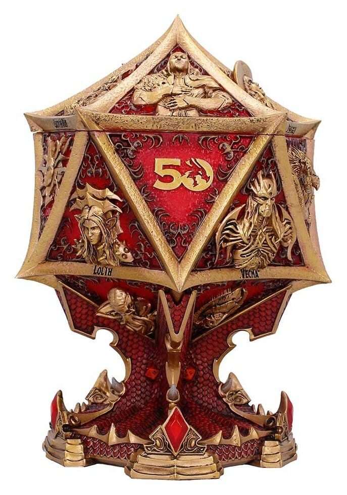 Dungeons & Dragons Storage Box 50th Anniversary Collectors Box Nemesis Now