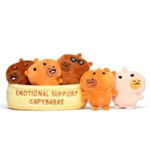 Emotional Support Capybaras Peluche Toys Just Play