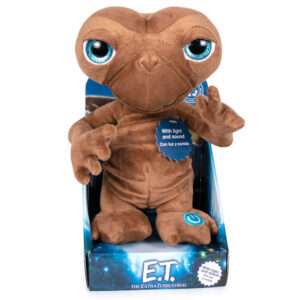 E.t. L'extra Terrestre con Suono e Luci Lingua Inglese Peluche 25cm