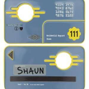 Fallout Replica Security Keycard Vault 111 Edizione Limitata 11 Cm Fanattik