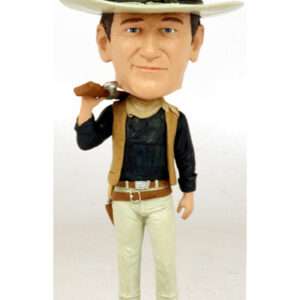 Figura John Wayne Versione Cowboy Testa Oscillante 20 cm Royal Bobbles