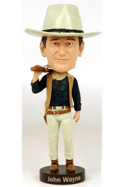 Figura John Wayne Versione Cowboy Testa Oscillante 20 cm Royal Bobbles
