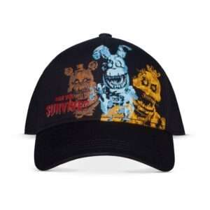 Five Nights At Freddy's Cappellino Da Beaseball Can You Survive Difuzed