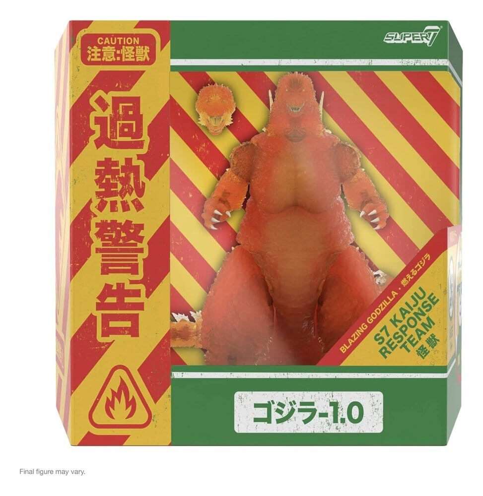 Godzilla Toho Ultimates Action Figura - Godzilla Minus One (blazing) 24 Cm Super7