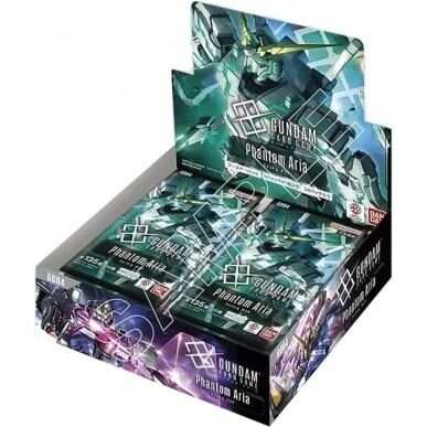 Gundam Carte Gioco Booster Pack Phantom Aria Gd04 24 Buste (eng) Bandai