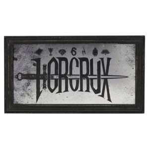 Harry Potter Dark Arts Horcrux mirrored plaque Widdop & Co