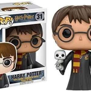 Harry Potter Funko POP Film Figura Harry Potter con Edvige 9 cm - Scatola rovinata
