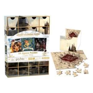 Harry Potter Puzzle Calendario Dell'avvento (1000 Pezzi) Aquarius