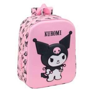 Hello Kitty Kuromi 3d Zaino 27cm Safta