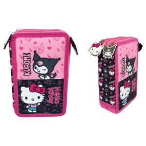 Hello Kitty & Kuromi Astuccio Triplo Manenti