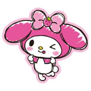 Hello Kitty My Melody 3d Cuscino Sanrio