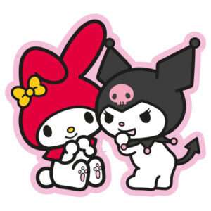 Hello Kitty My Melody & Kuromi 3d Cuscino Sanrio